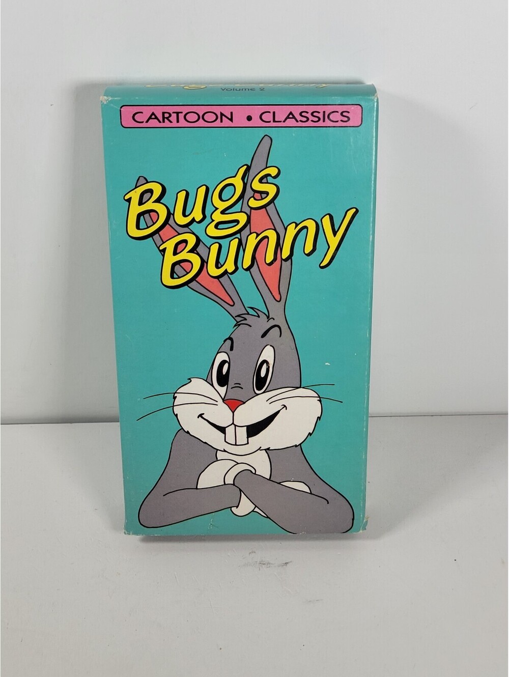 This is a Bugs Bunny Cartoon Classics VHS tape,